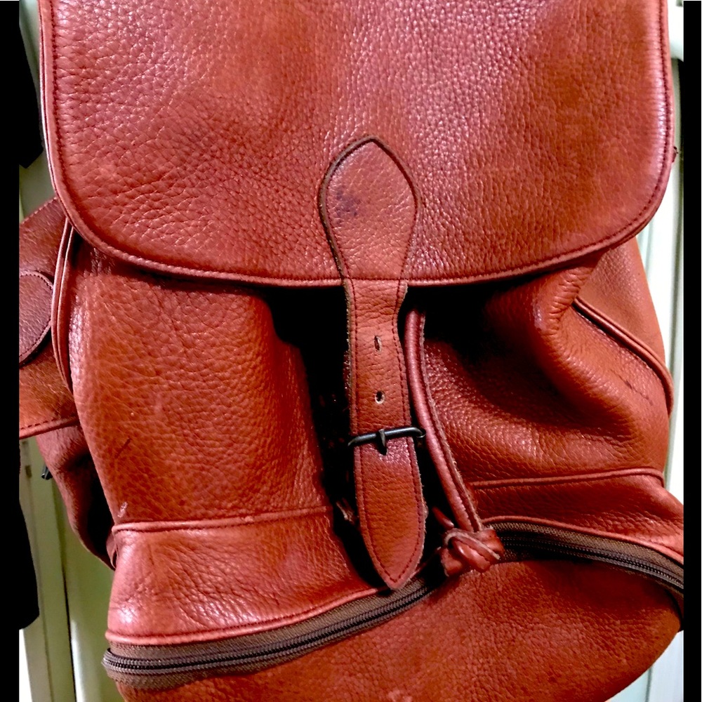Leather Backpack Big - image 1